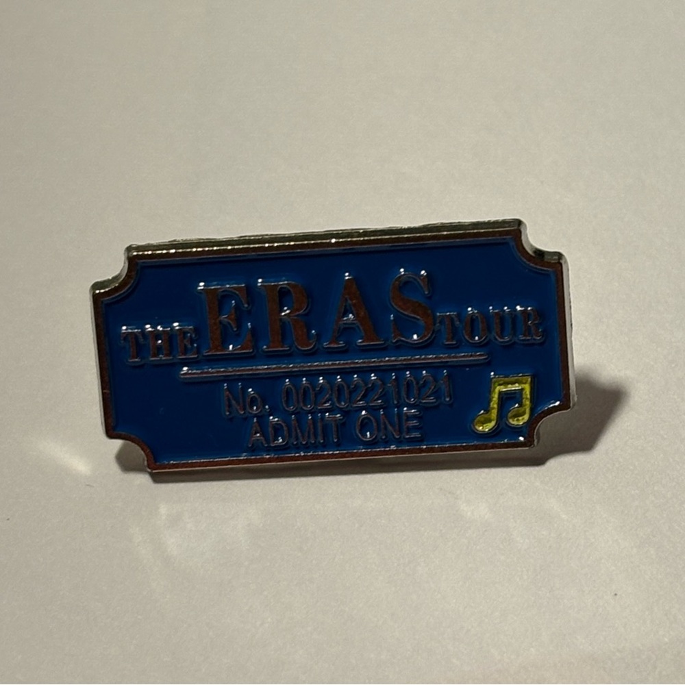 NEW Taylor Swift The Eras Tour Ticket Pin